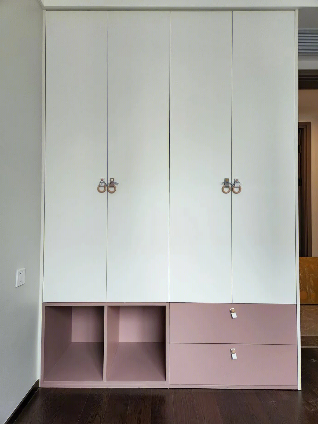 Bedroom wardrobe for a Singapore home