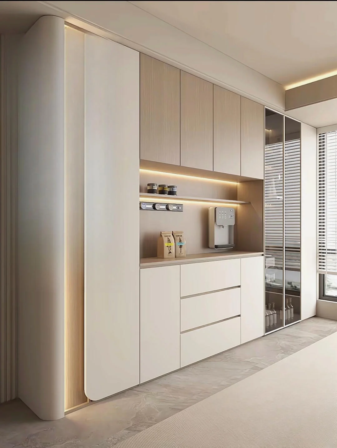 Dining sideboard for a Singapore home