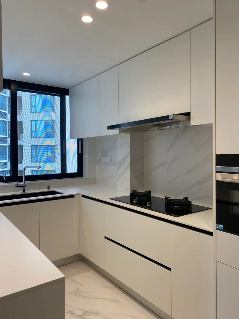 Custom kitchen cabinet for a Singapore BTO or condo home